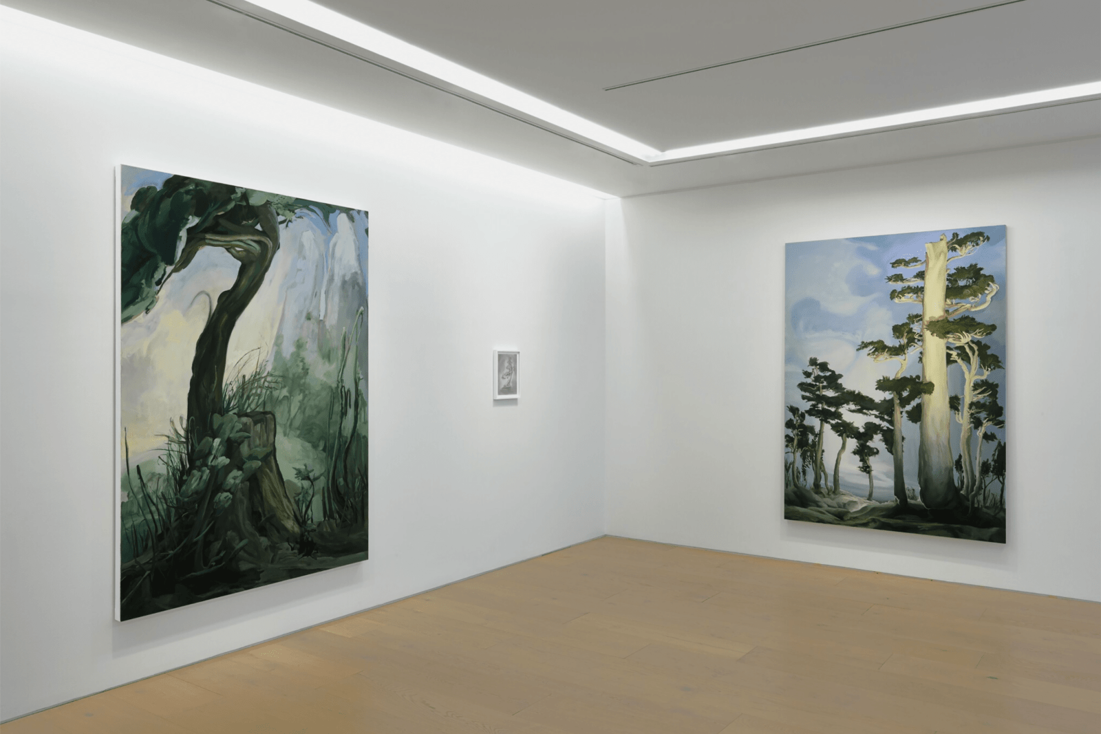 Installation view, Emma Webster, The Dolmens, Perrotin, Tokyo, 2023