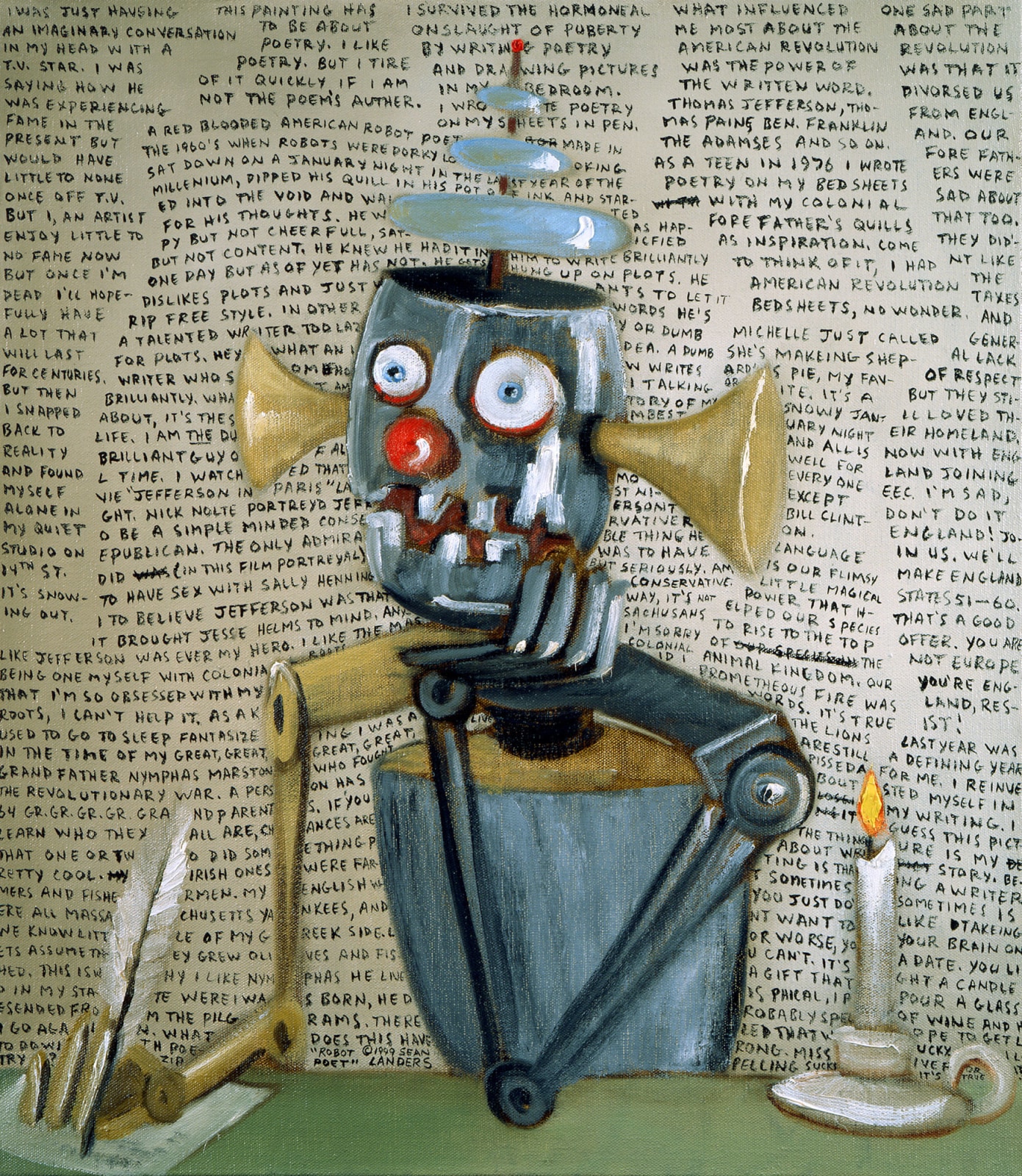 The Robot Poet, 1999