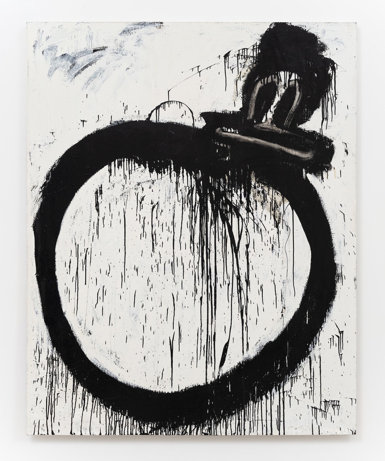 Joyce Pensato, Untitled (Donald), 1994,&amp;nbsp;Enamel on linen, 90 x 72 inches, 228.6 x 182.9 cm.&amp;nbsp;

&amp;copy; Joyce Pensato Foundation