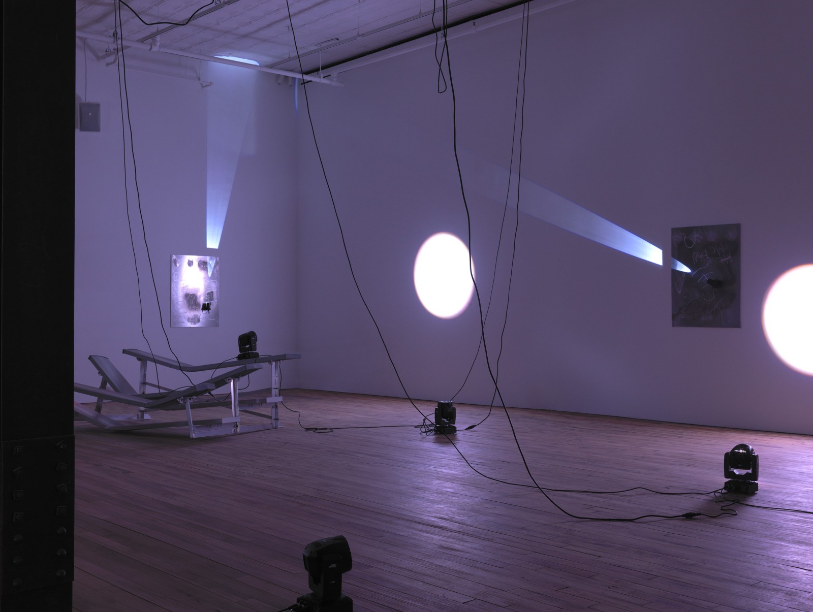 Installation view, Nikita Gale, END OF SUBJECT, 52 Walker, New York, 2022