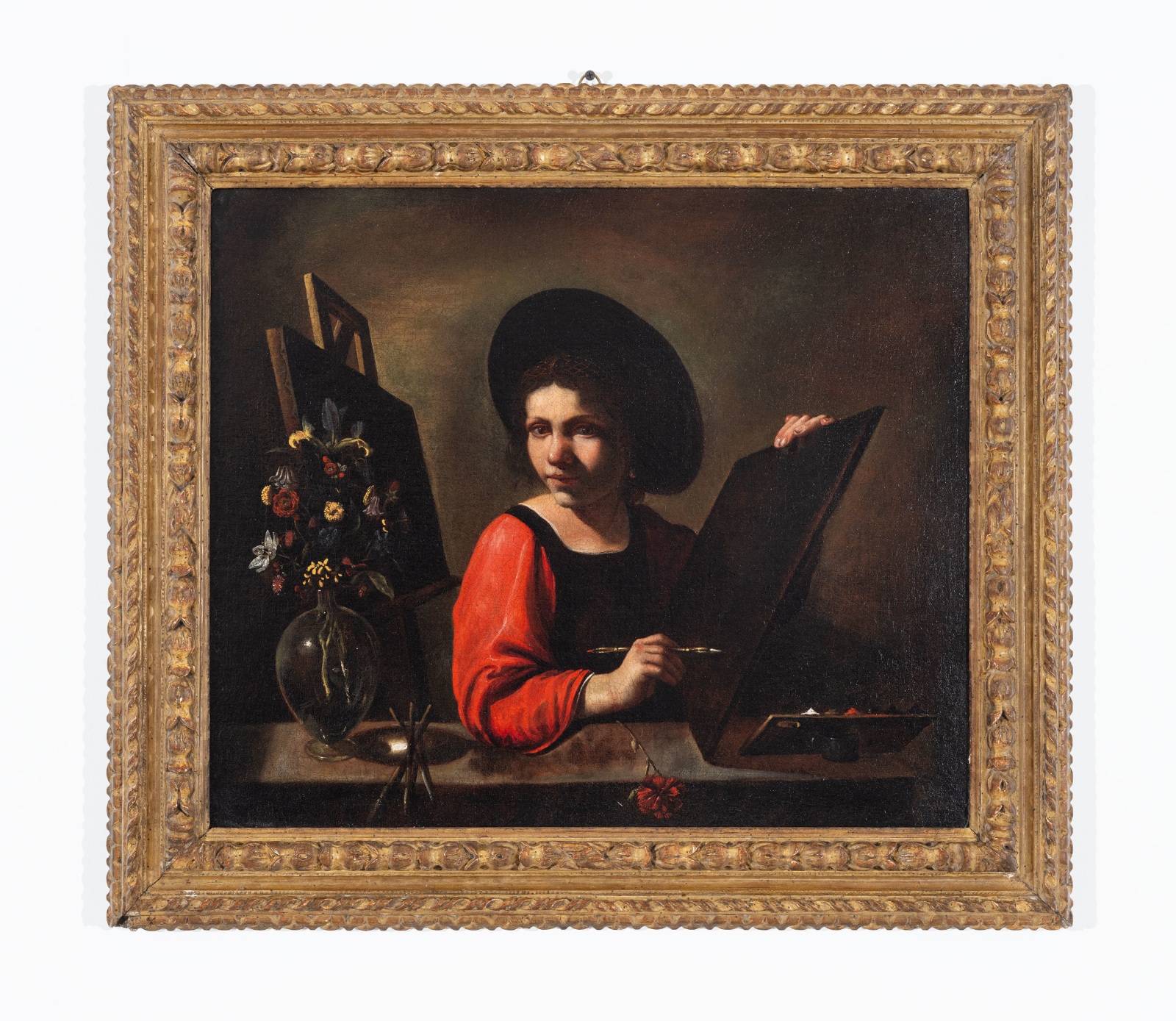 Pietro Paolini (Lucca, 1603 - 1681), Portrait of a female artist