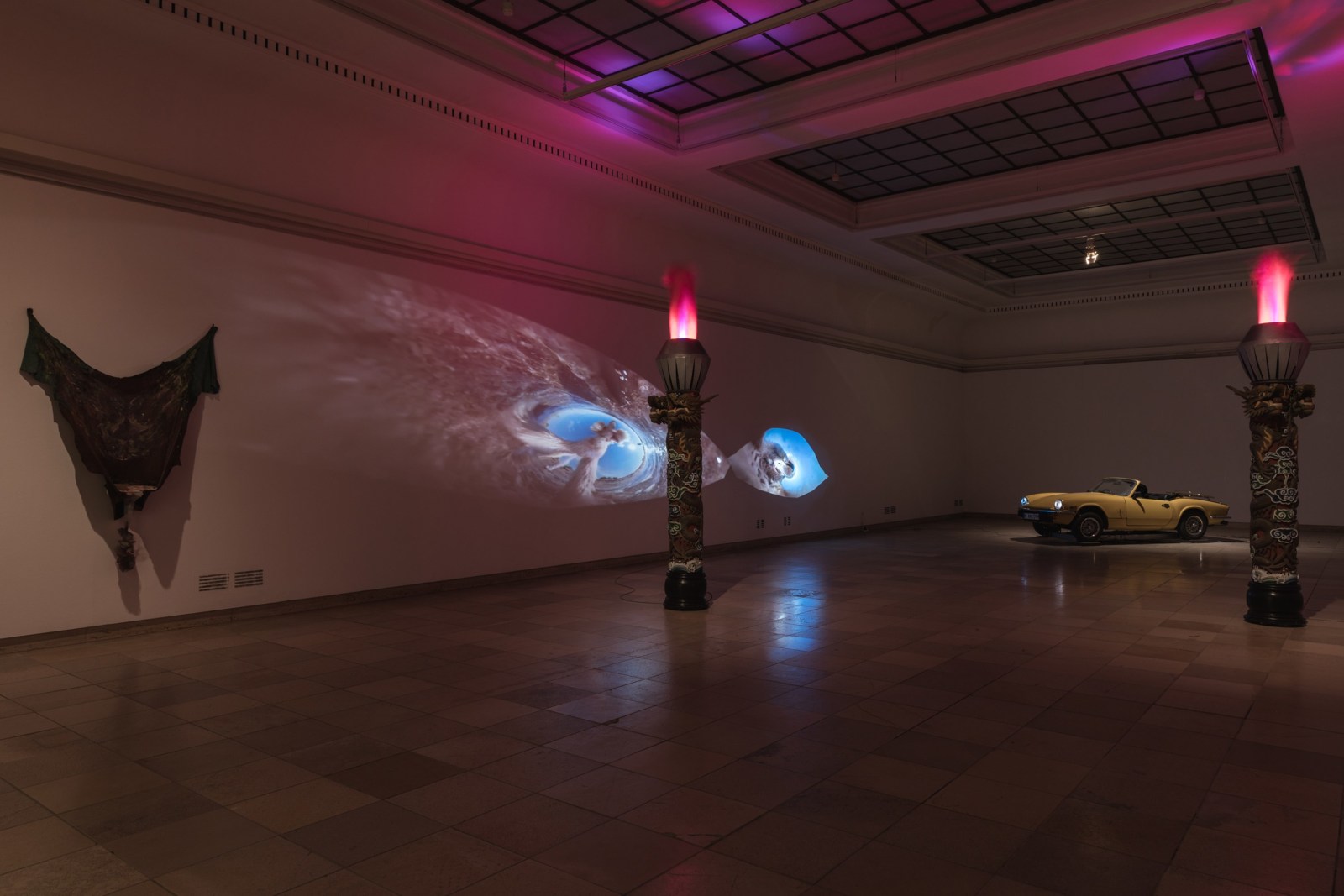 Installation view, A Woman&rsquo;s Sportscar, Haus der Kunst, Munich, 2019