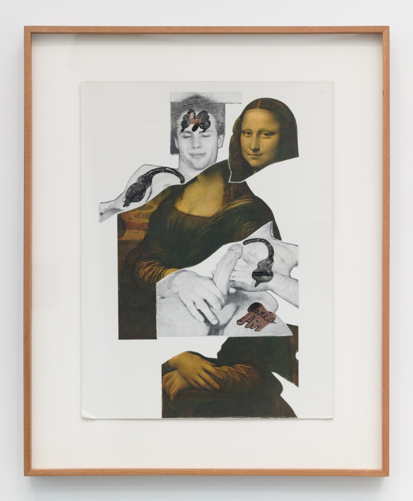 Ray Johnson, Untitled (Mona Lisa Graphic Print)