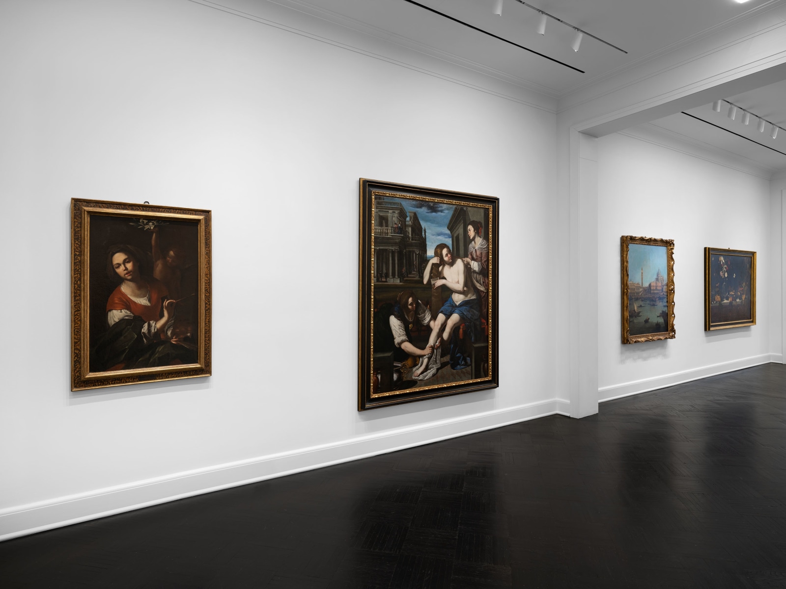 Installation view, Time Travel,&nbsp;Italian Masters through a Contemporary Lens (Part II), Petzel, 2024