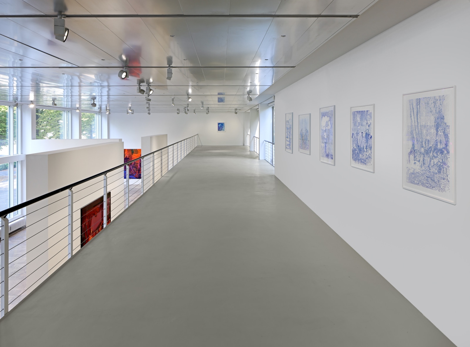 Installation view, Austin Martin White,&nbsp;Last Dance, Capitain Petzel, Berlin, 2022