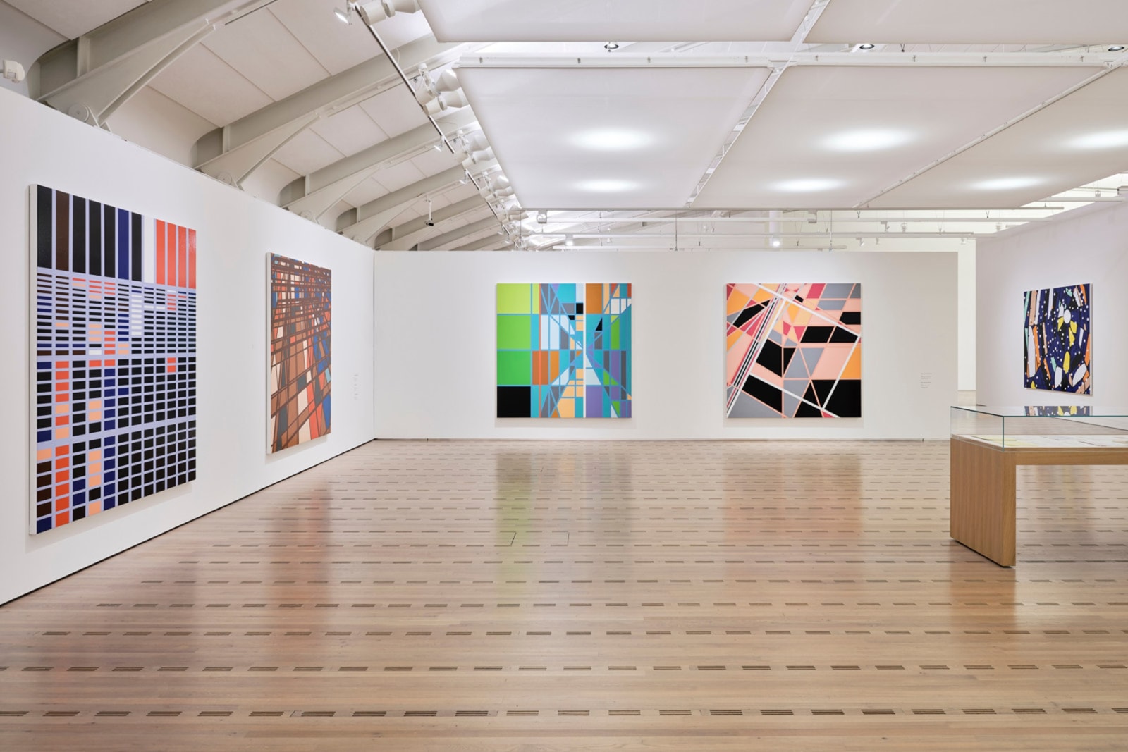 Installation view, Sarah Morris, All Systems Fail, Zentrum Paul Klee, Bern, 2024