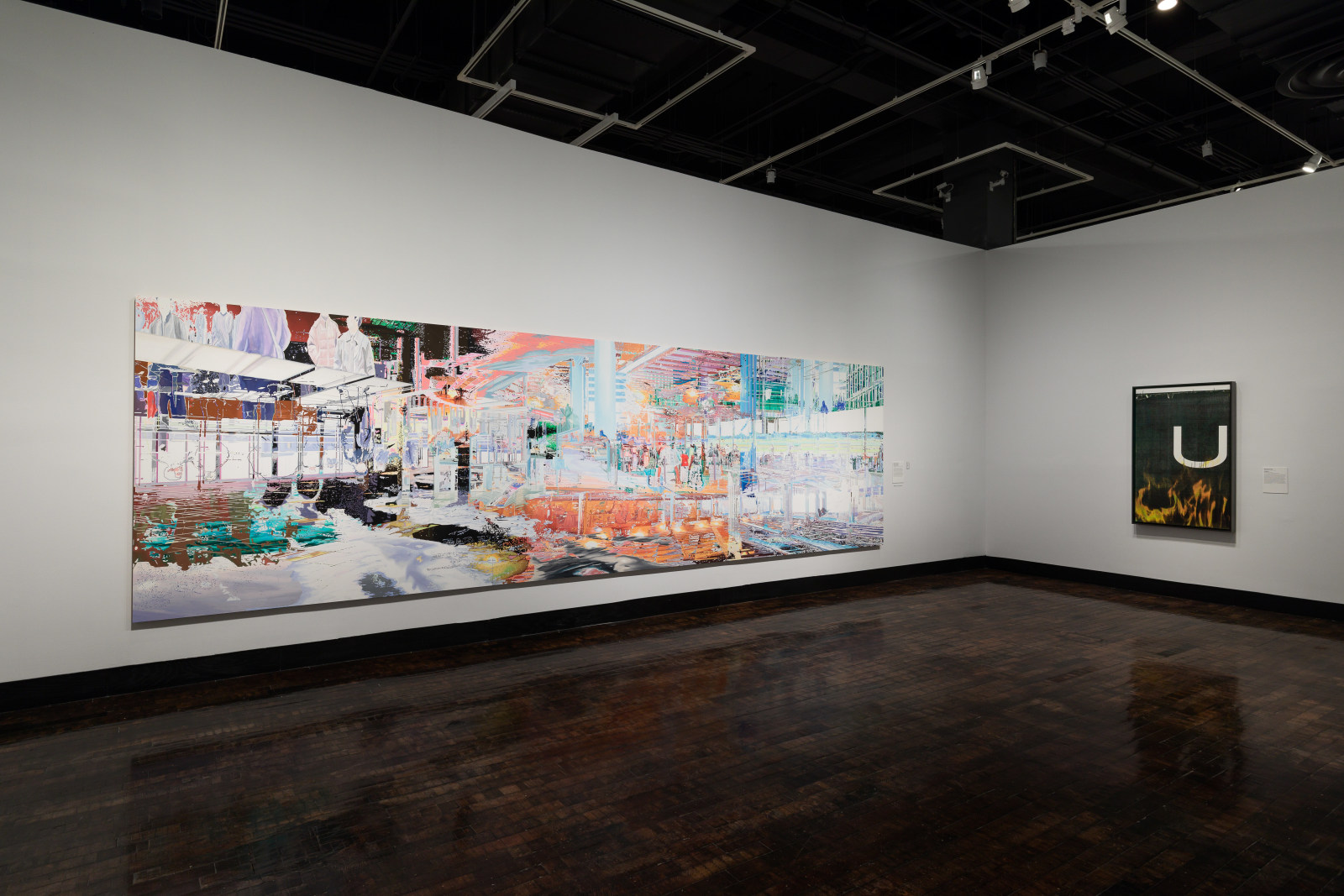 Chaos and Awe: Painting for the 21st Century. Installation view, 2018. Frist Art Museum, Nashville. Photo: John Schweikert.