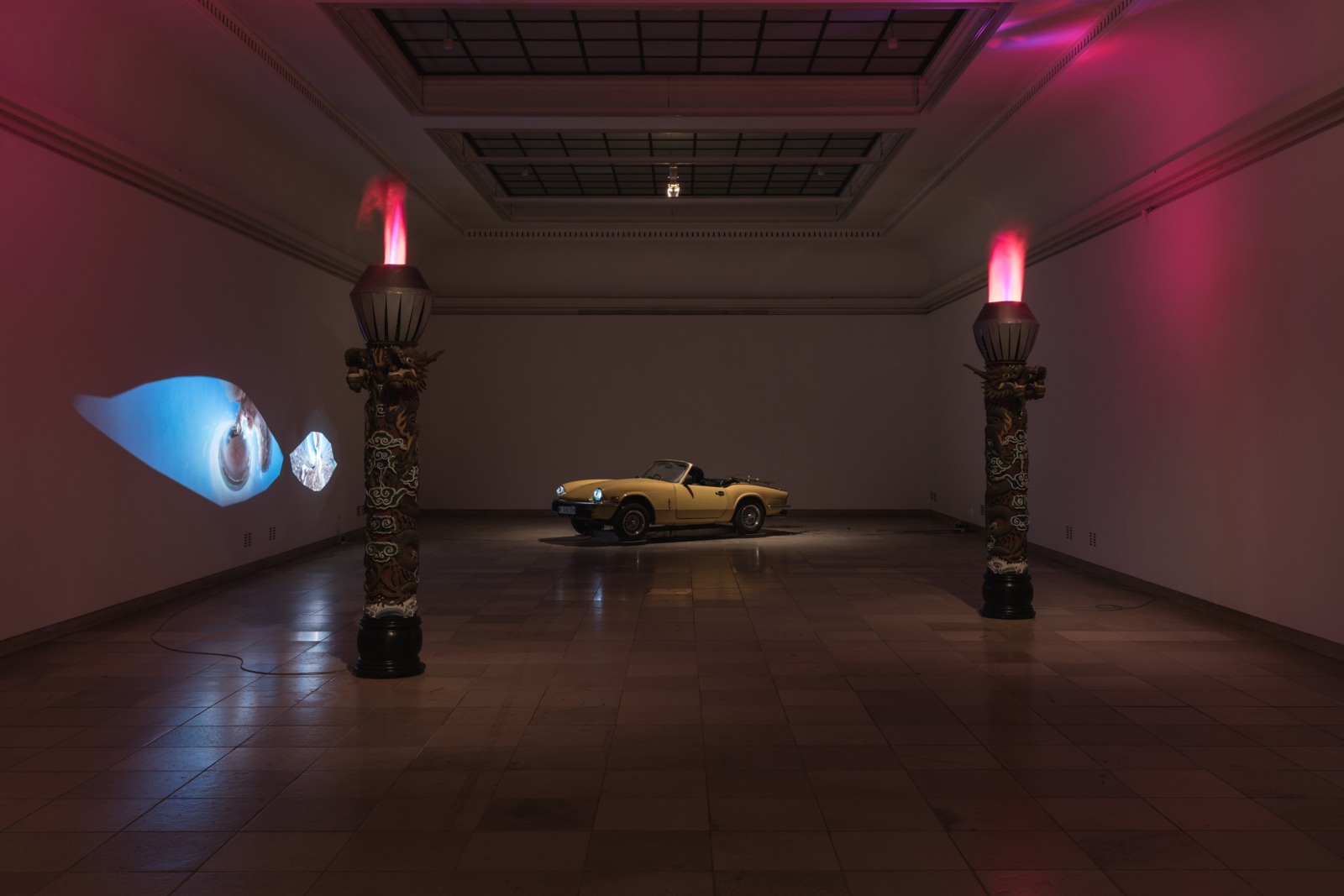 Installation view, A Woman&rsquo;s Sportscar, Haus der Kunst, Munich, 2019