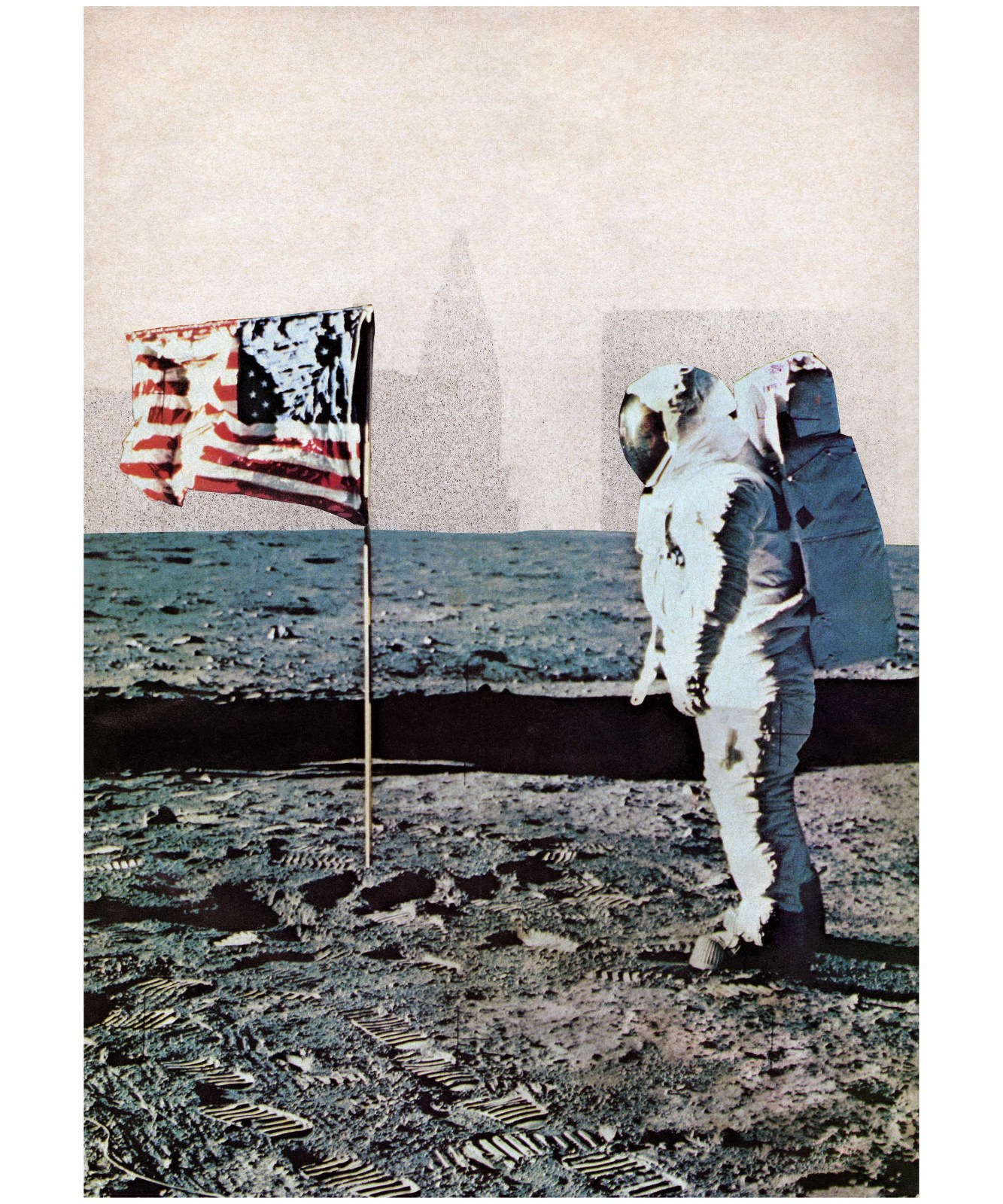 MARTHA ROSLER To the Moon, from the series House Beautiful: The Colonies c. 1969-72