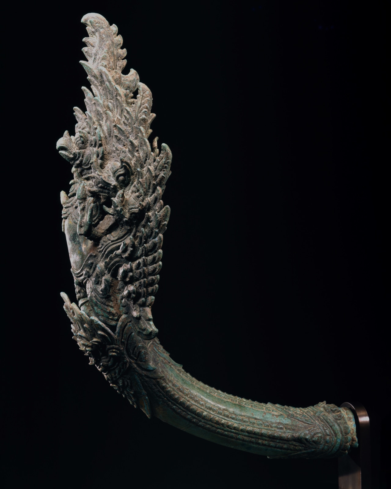 Pair of Palanquin or Chariot Finials - Cambodia, Angkor Region - Artworks-Items - Carlton Rochell