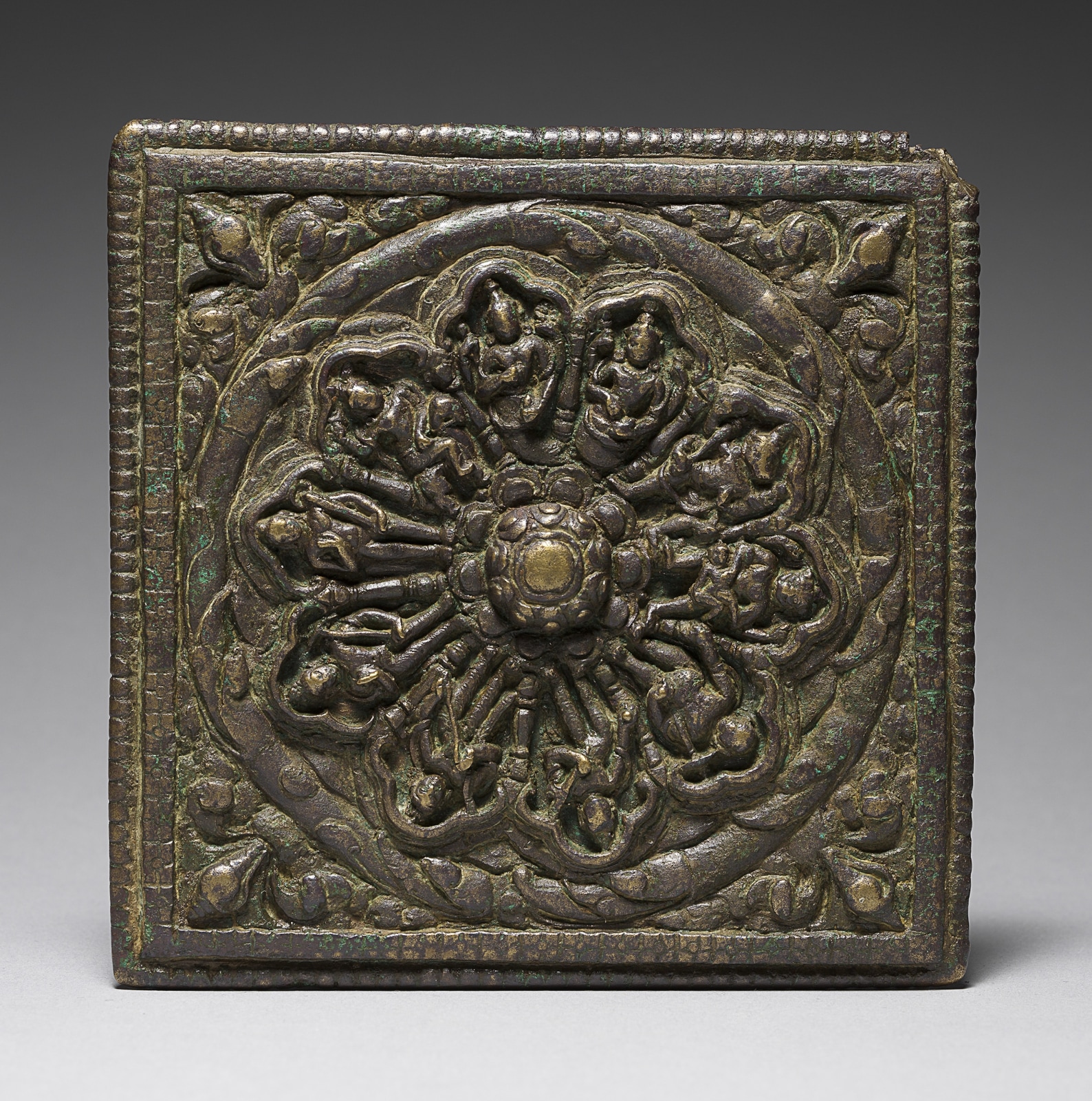 Reverse of plaque of Vishnupatta