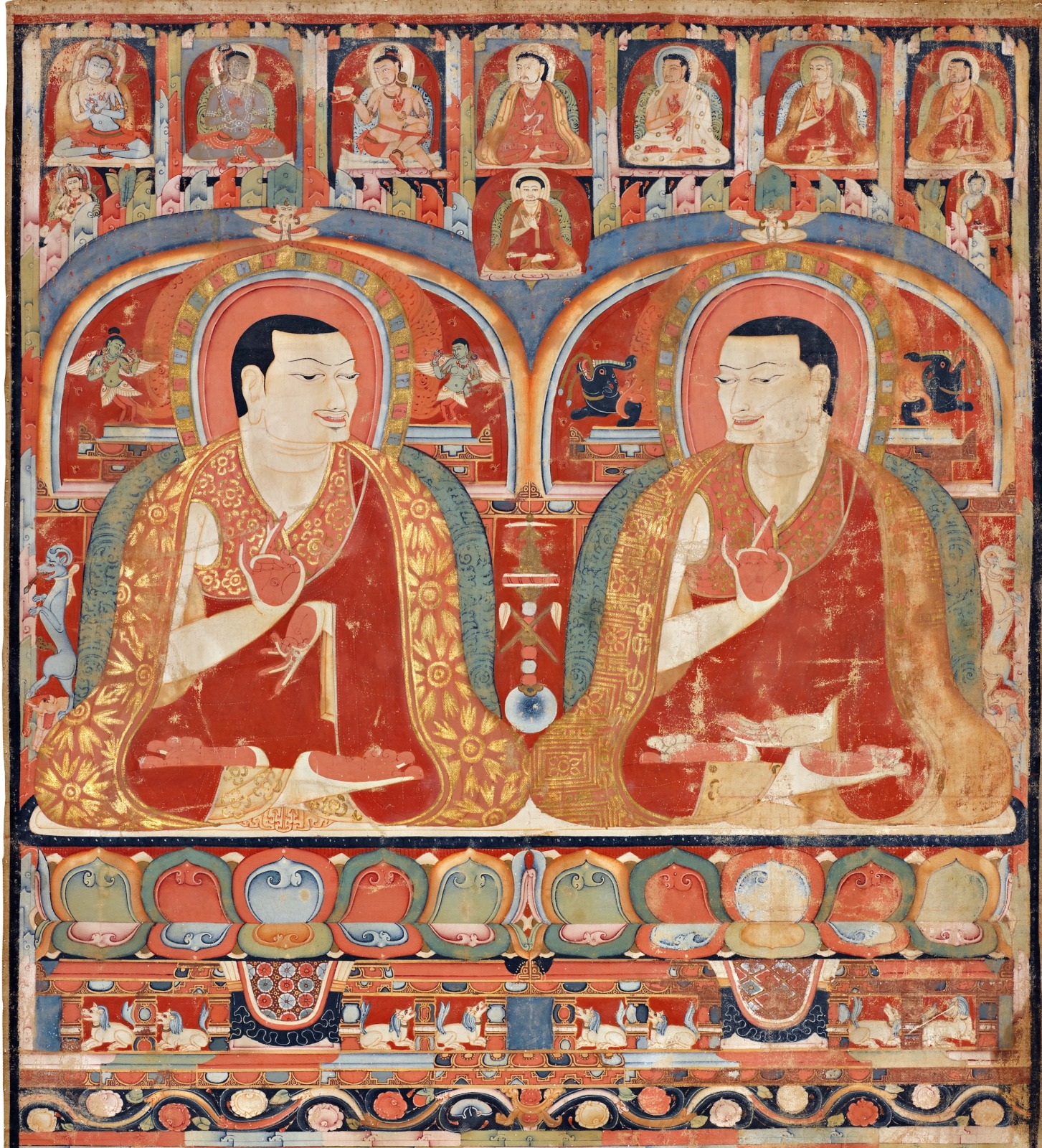 Taklung Abbots Kuyelwa and Sangye Yarjon