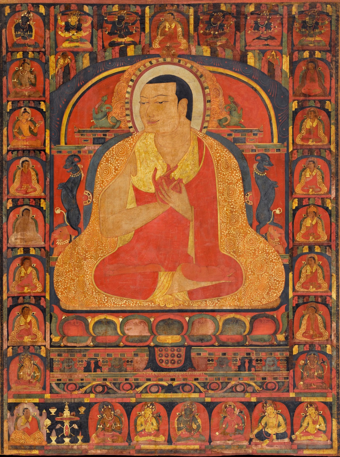 PORTRAIT OF KUYALBA, SECOND ABBOT OF TAKLUNG, 1210-1236