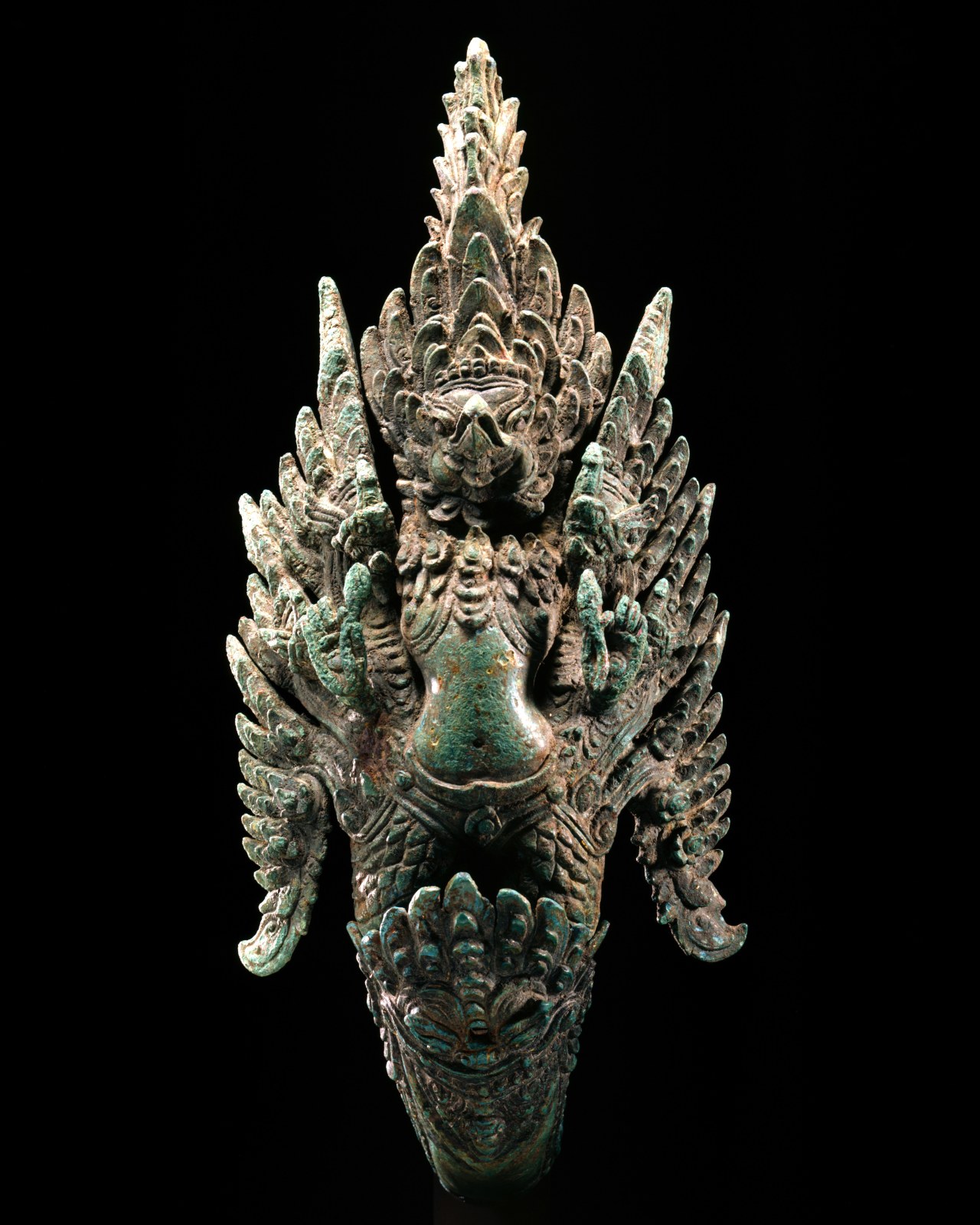 Pair of Palanquin or Chariot Finials - Cambodia, Angkor Region - Artworks-Items - Carlton Rochell