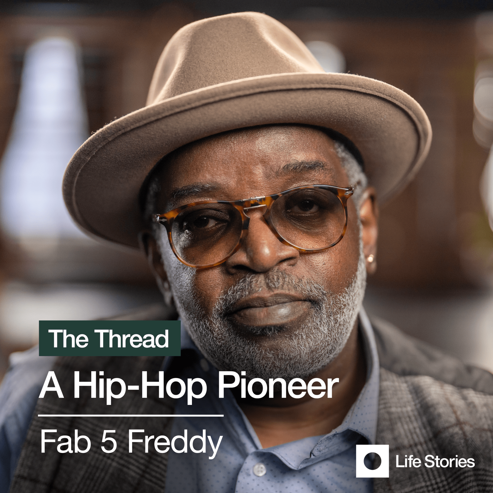 Fab 5 Freddy: The Legend Behind the Evolution of Hip Hop -  - Podcast-Items - Life Stories Interviews