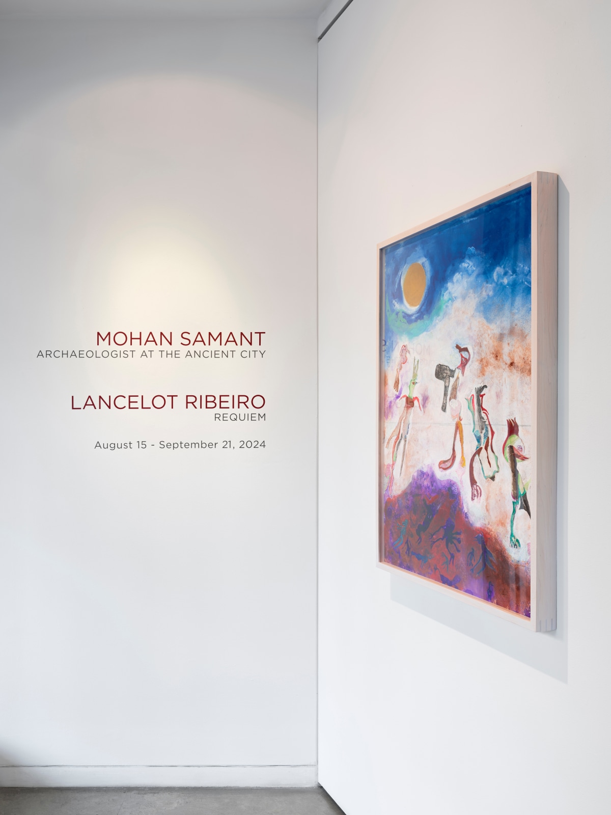 Mohan Samant - Archaeologist at the Ancient City - Exhibitions - Aicon Art 2024