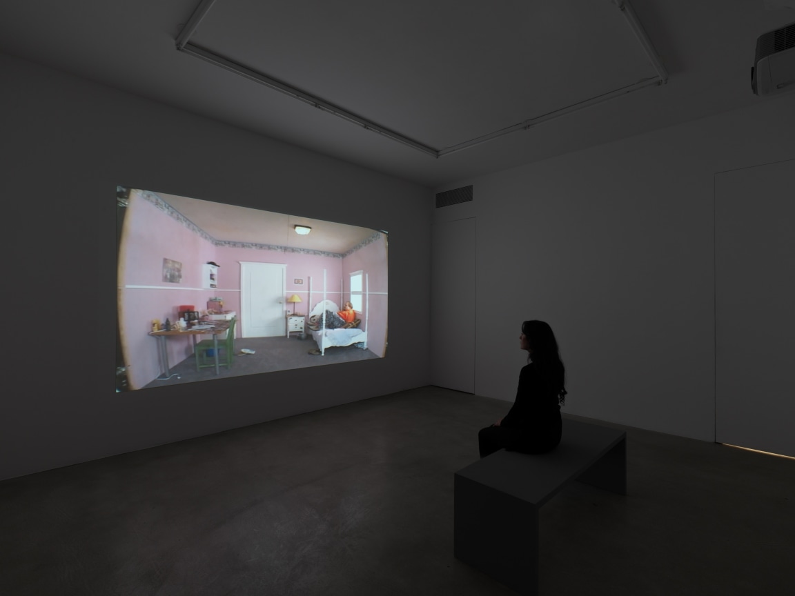 Installation view, Behind the Bedroom Door, James Cohan, 48 Walker and 291 Grand St, New York, NY, January 10 - February 8, 2025.