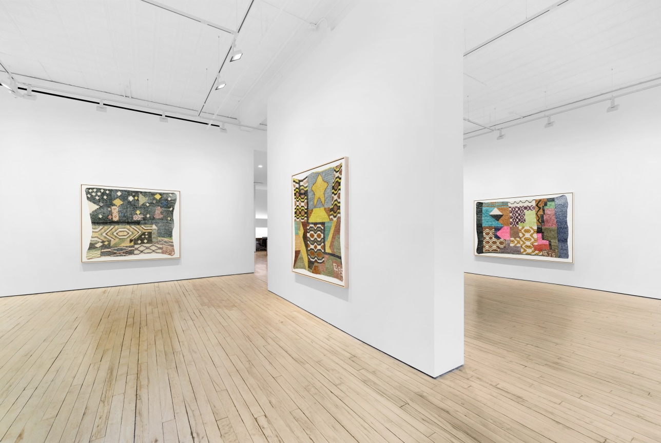 Installation view, Claudia Alarc&oacute;n &amp;amp; Sil&auml;t,&nbsp;James Cohan, 52 Walker Street, New York, NY, April 11 - May 10, 2025.