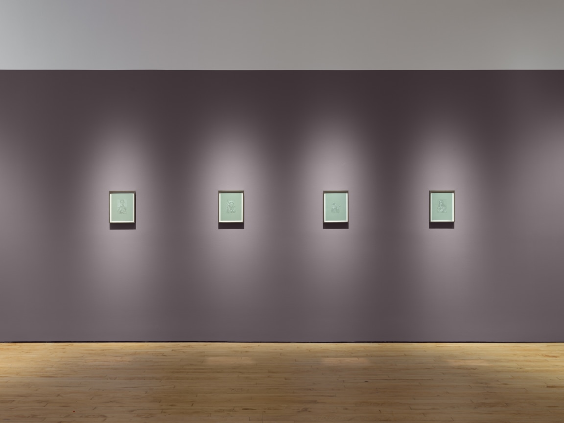 Installation view, Jesse Mockrin,&nbsp;First Romance,&nbsp;James Cohan, 52 Walker St, New York, NY, October 10 - November 1, 2025