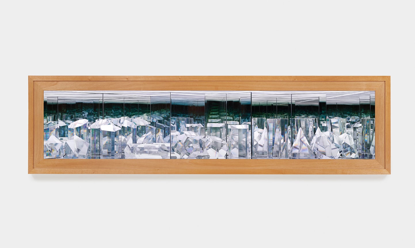 Image of JOSIAH MCELHENY's Prismatic Refractive Geometry I, 2023