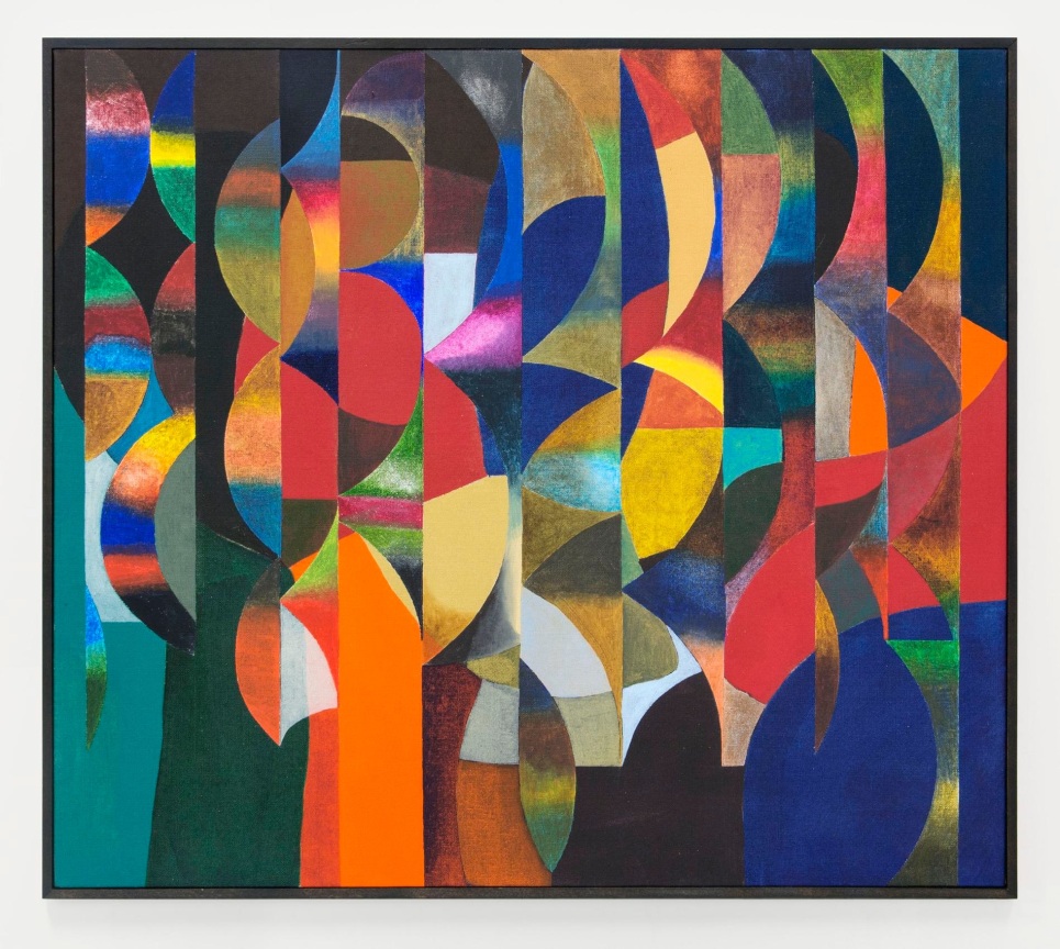 abstract, colorful shapes