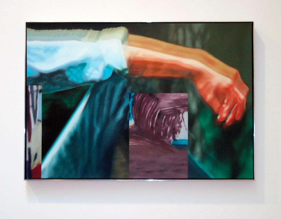 , RICHARD PATTERSON, Small Arm, 1996, Oil on canvas, 22 x 32 inches, JCG3291