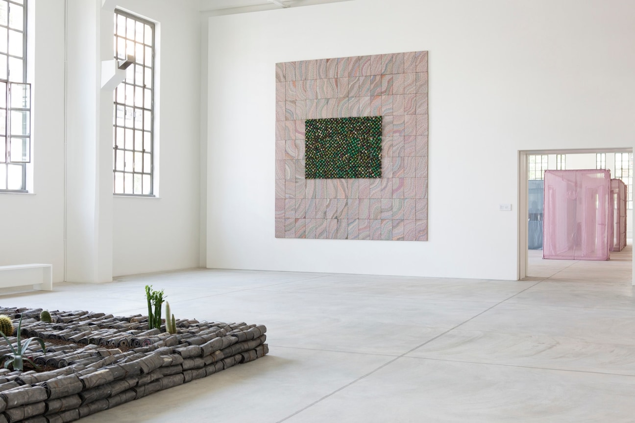 installation view of exhibition NEON in Athens, Greece