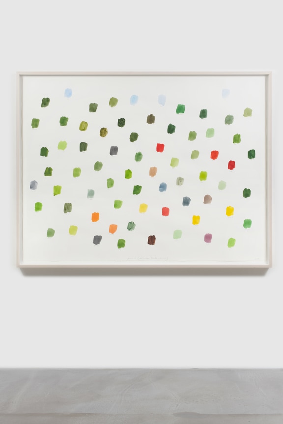 Image of SPENCER FINCH's Vermont Landscape (Late summer),&nbsp;2018