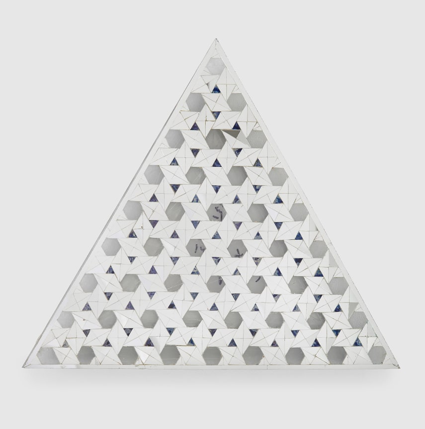 Image of MONIR SHAHROUDY FARMANFARMAIAN's Untitled Triangle 2,&nbsp;2016