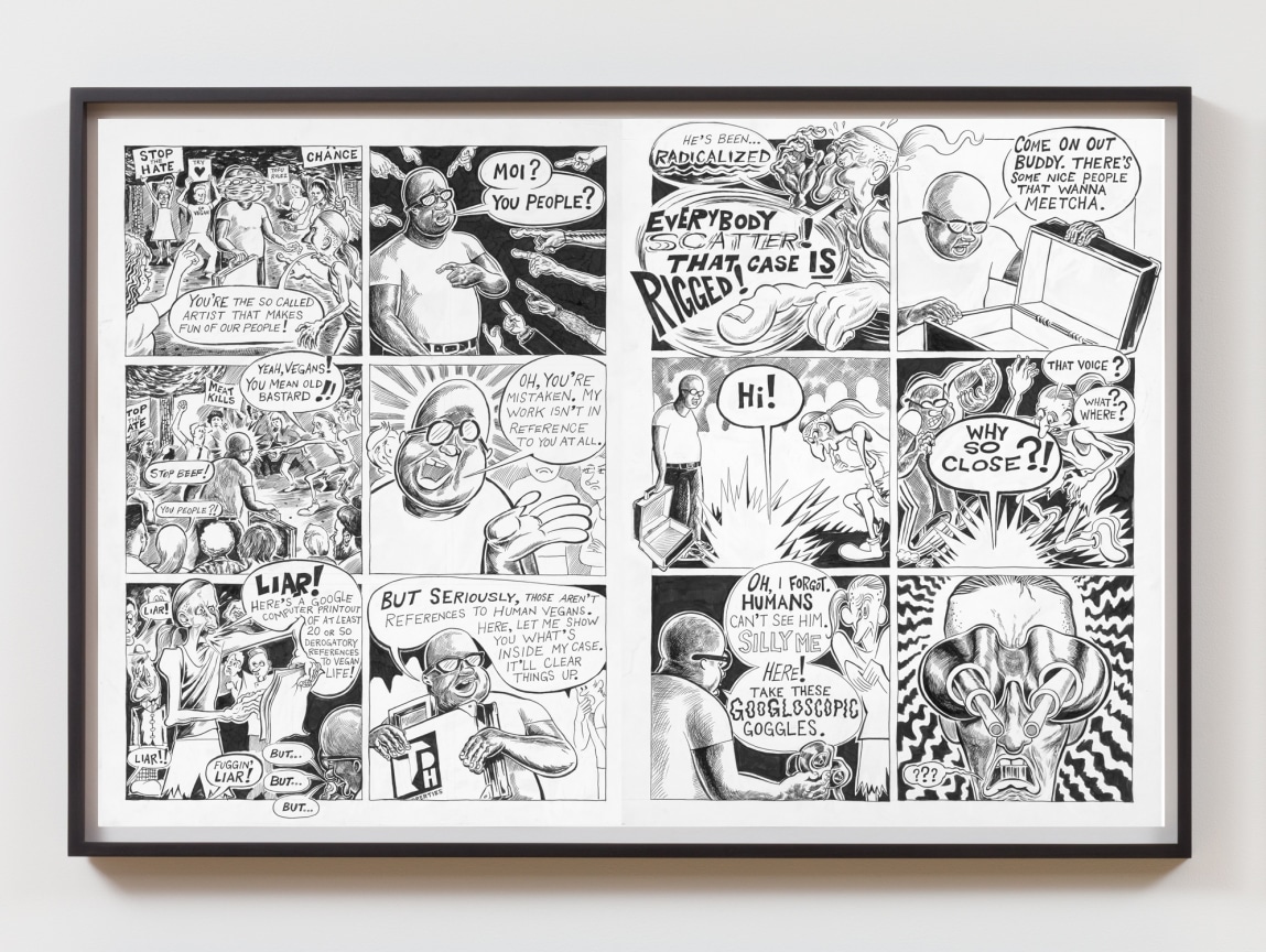 Image of TRENTON DOYLE HANCOCK's Trenton Doyle Hancock Presents The Moundverse, Chapter 2: Veganism, 2020