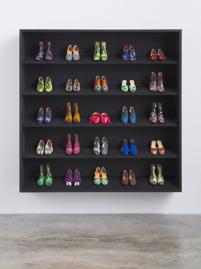 YINKA SHONIBARE, Red Shoes, 2025