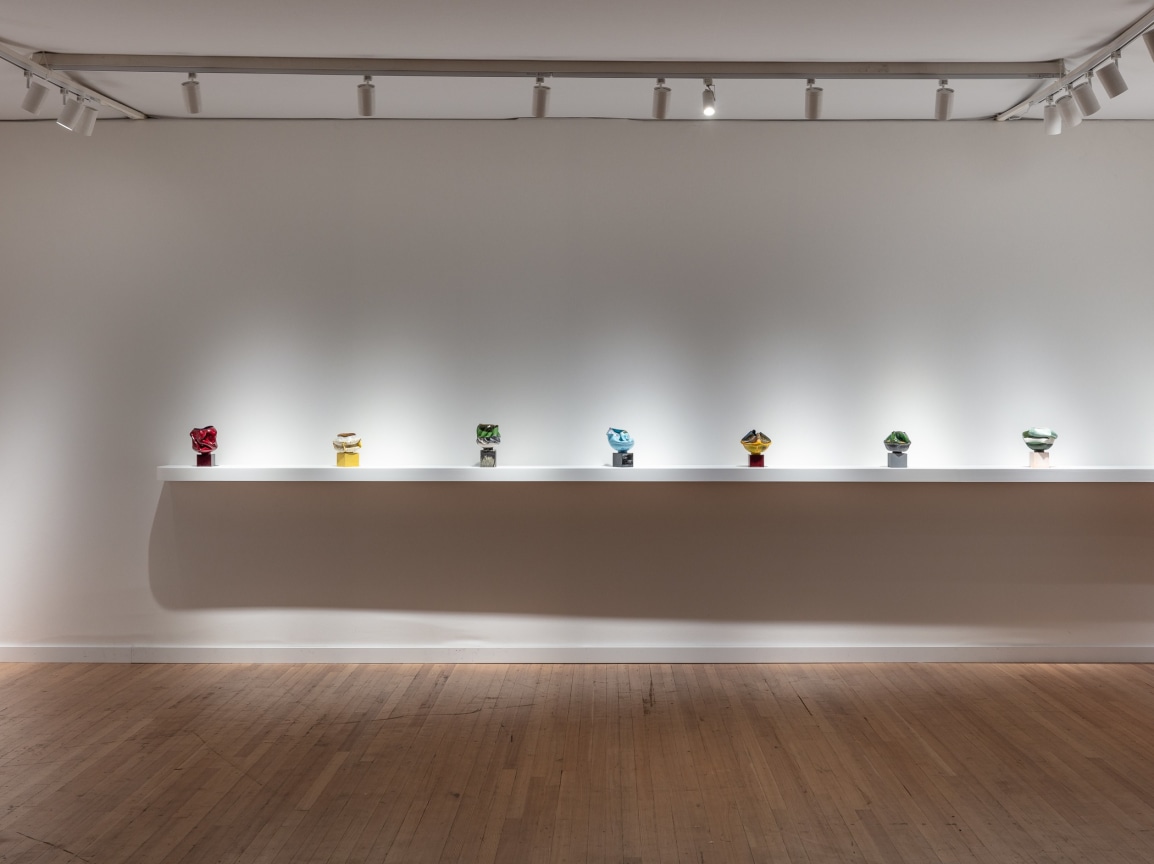 Installation View, Kathy Butterly at ADAA: The Art Show, Park Avenue Armory, New York, NY, November 1-5, 2023. Photo by Silvia Ros.