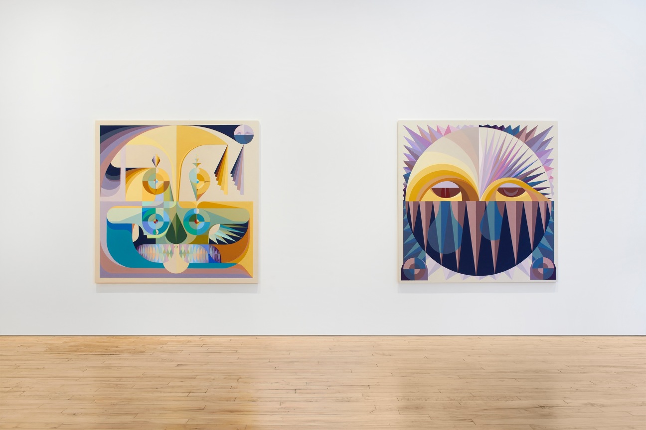 Installation view, Eamon Ore-Giron: Talking Shit, James Cohan, 52 Walker Street, NY, September 8 - October 21, 2023.