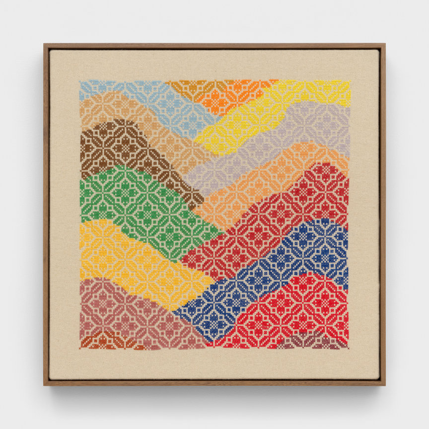 JORDAN NASSAR, On the pleated horizon, 2024