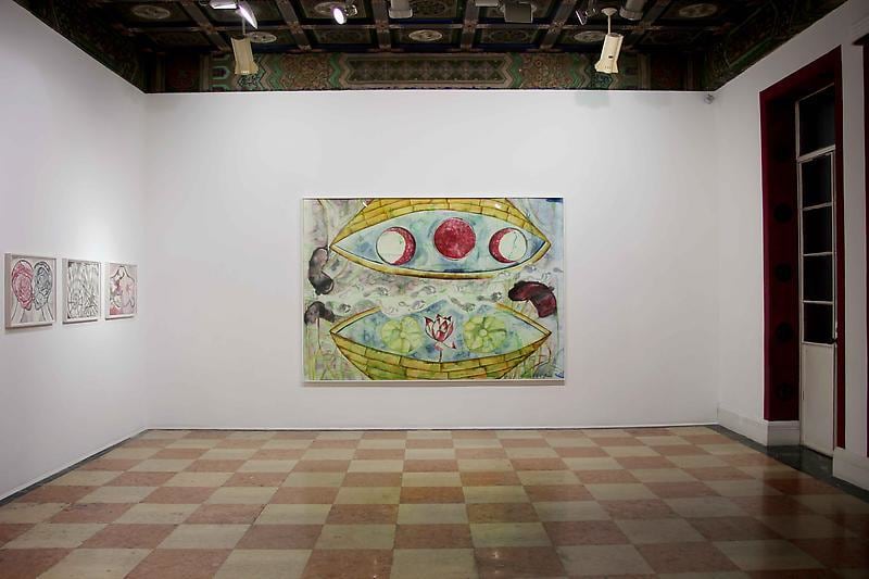 installation view of one artwork