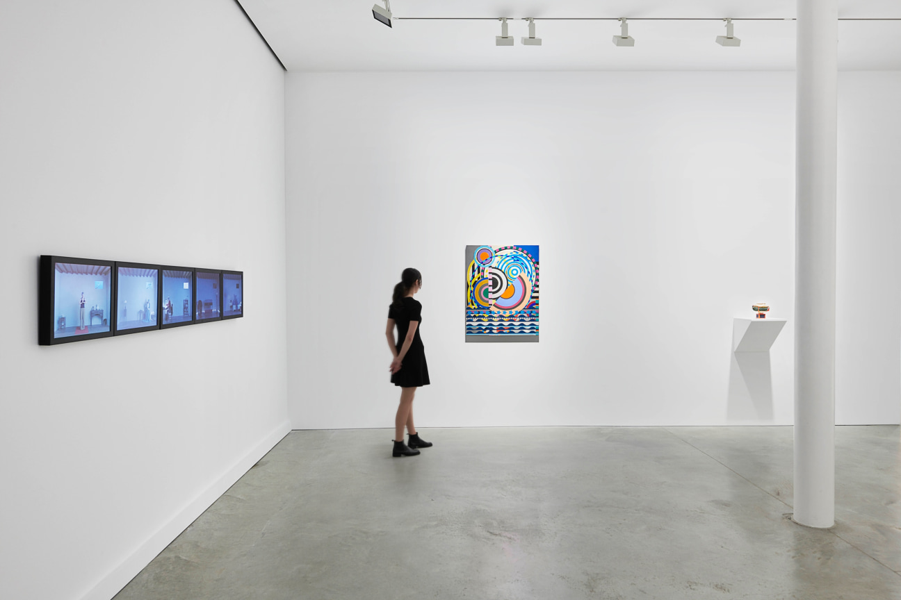 Installation view of group exhibition James Cohan: Twenty Years at 48 Walker Street