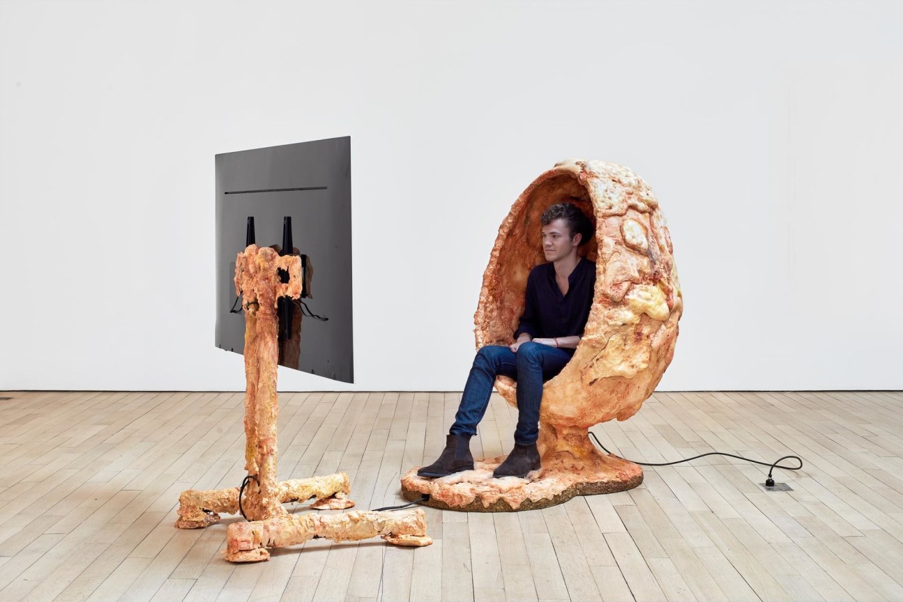 installation view of an artwork