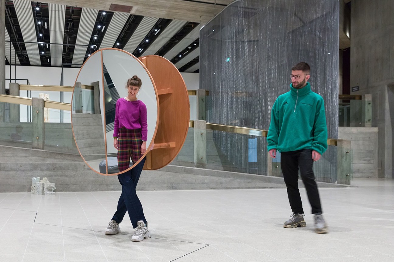 Josiah McElheny Interactive Abstract Bodies (Ellipse, Split Circle, Split Ellipse, Split Square),&nbsp;2012