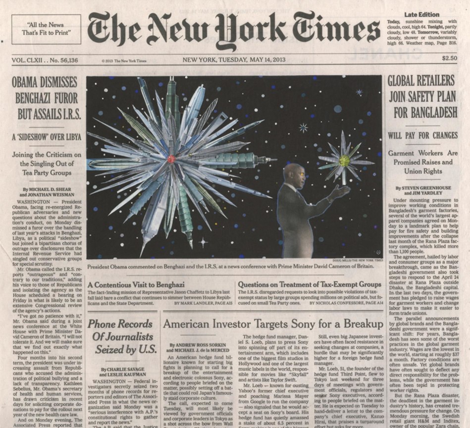 Image of FRED TOMASELLI's&nbsp;May 14, 2013,&nbsp;2013