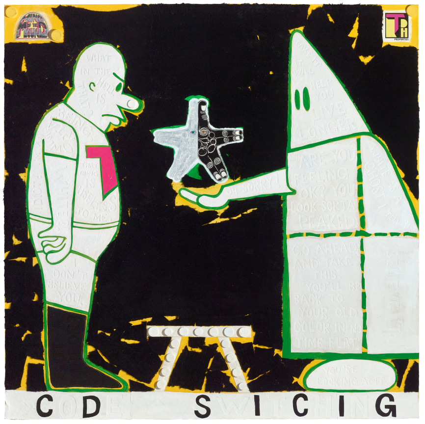 Image of TRENTON DOYLE HANCOCK's Step and Screw: The Star of Code Switching, 2020