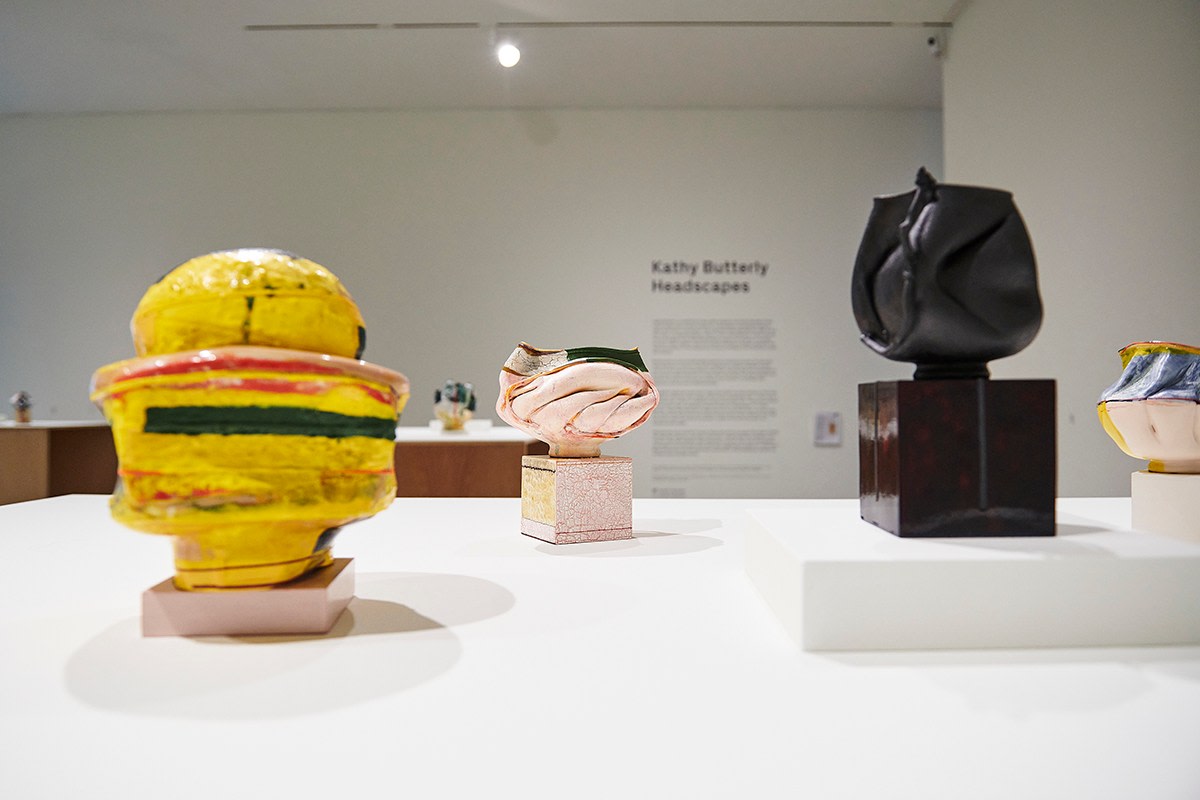 Installation view, Kathy Butterly,&nbsp;Out of one, many / Headscapes,&nbsp;Contemporary Art Museum St. Louis, MO,&nbsp;September 3, 2021 &ndash;&nbsp;February 13, 2022