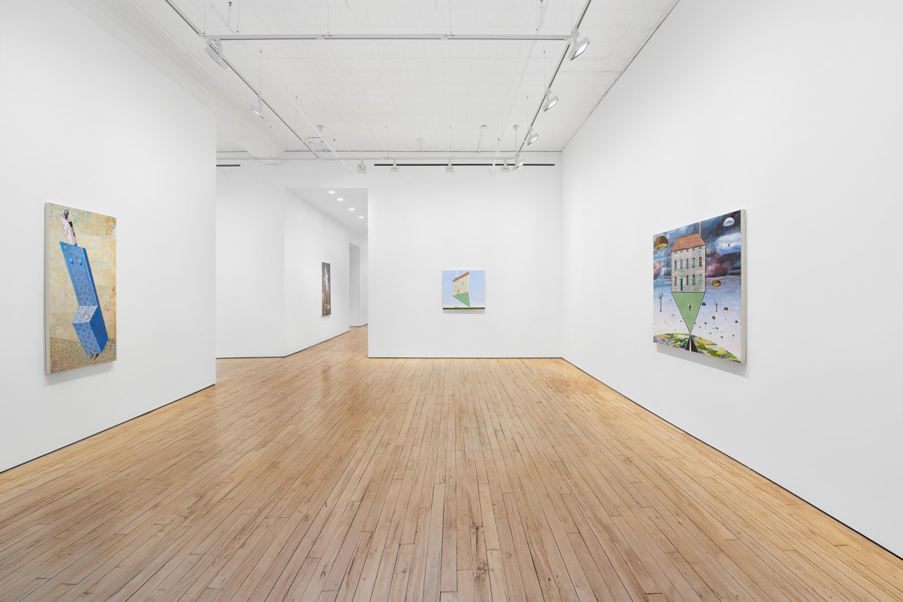 Installation view,&nbsp;Mernet Larsen, Thinking About C&eacute;zanne,&nbsp;James Cohan, 52 Walker Street, New York, NY, February 15 - March 16, 2024.