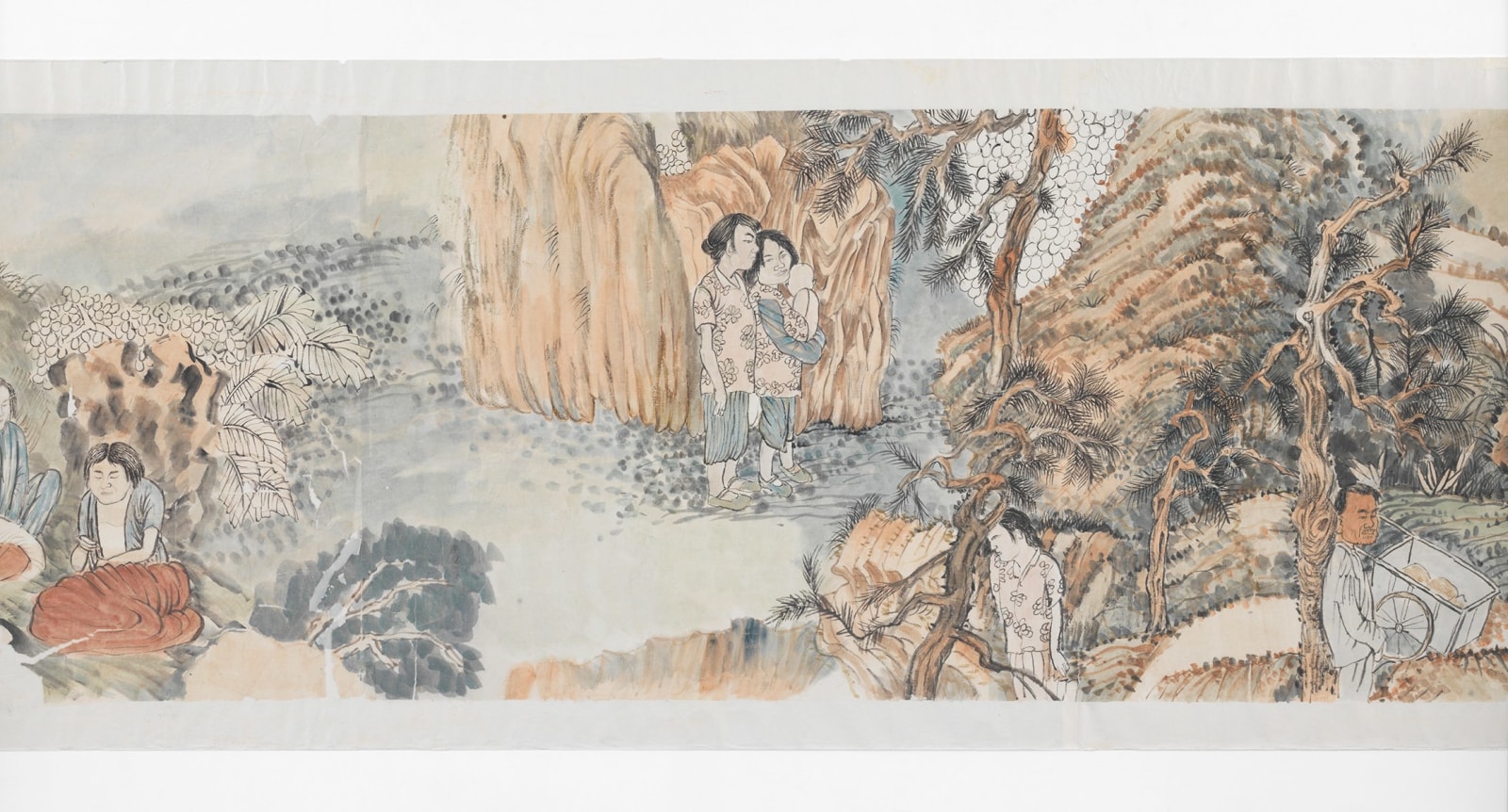 Detail of YUN-FEI JI's The Village and its Ghosts,&nbsp;2014