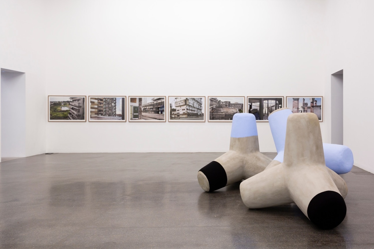 Installation view, Federico Herrero, Volumes, 2022, in Concretos, curated by Gilberto Gonz&aacute;lez y Pablo Le&oacute;n de la Barra, TEA Tenerife Espacio de las Artes, Tenerife, Spain, October 7, 2022 - January 8, 2023.