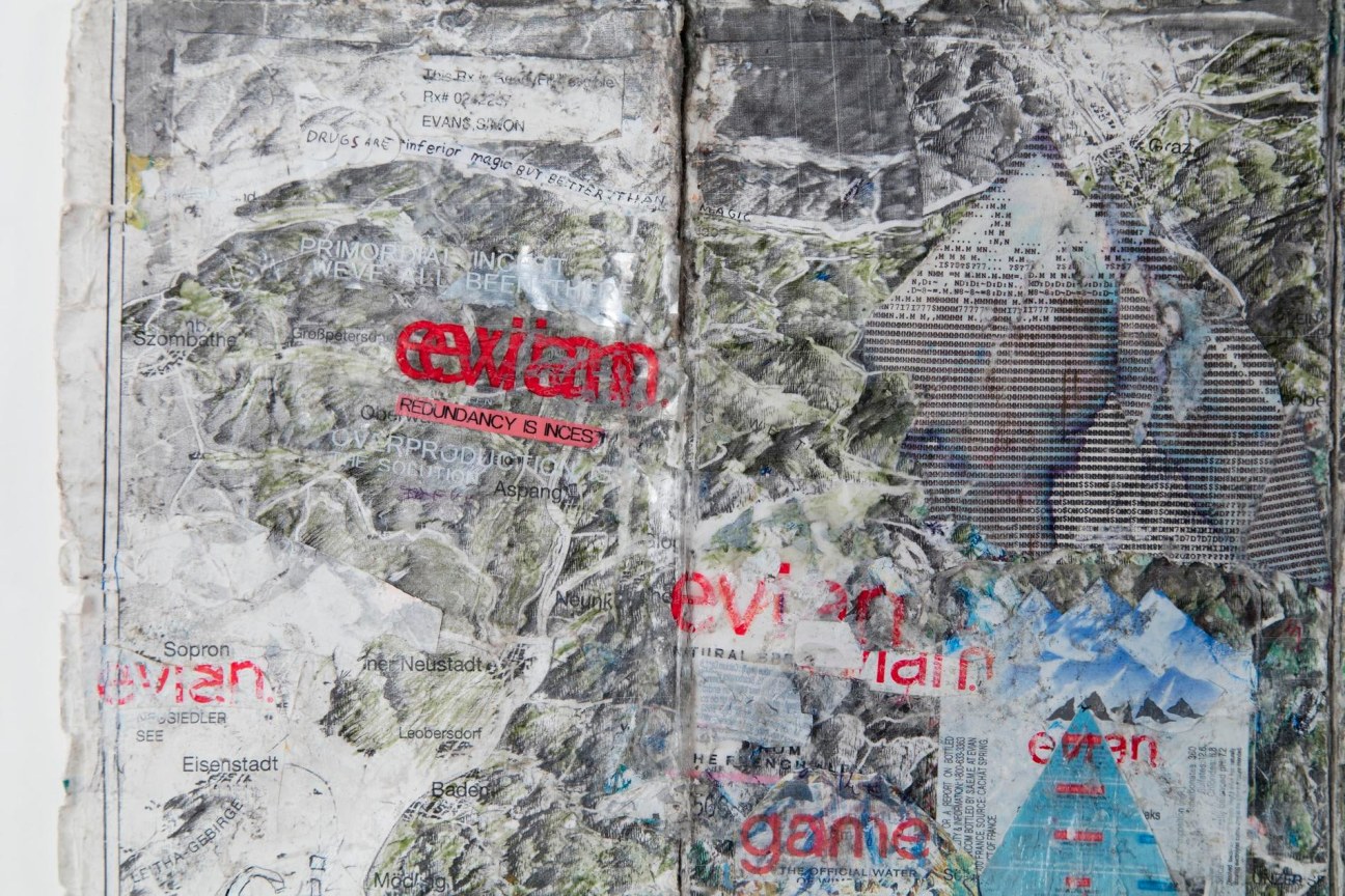 Detail of SIMON EVANS's  Eat yourself fitter