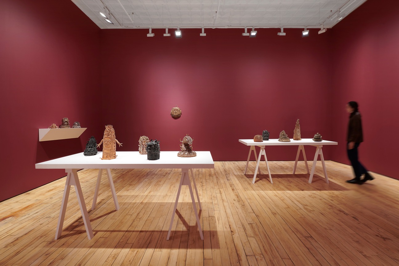 Installation View, Shinichi Sawada, Messengers, James Cohan, 52 Walker Street, March 4 - April 1, 2023