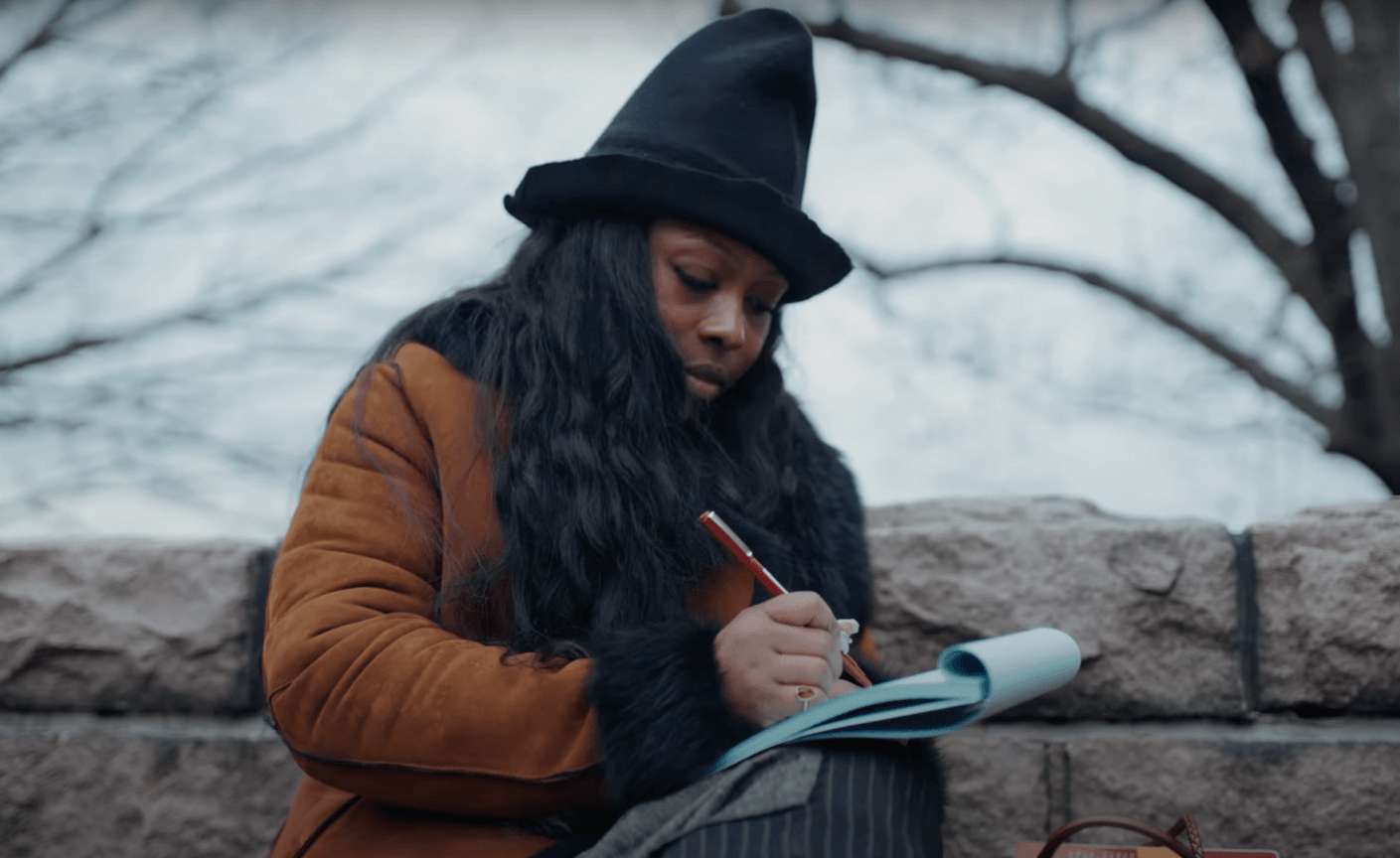 Naudline Pierre at the Met Cloisters.