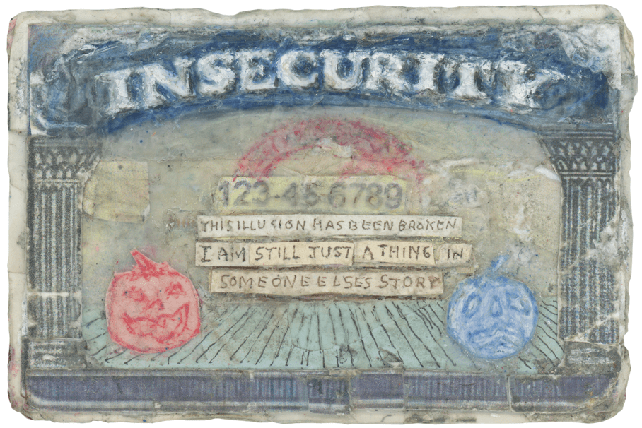 Simon Evans&trade;, Insecurity Card, 202