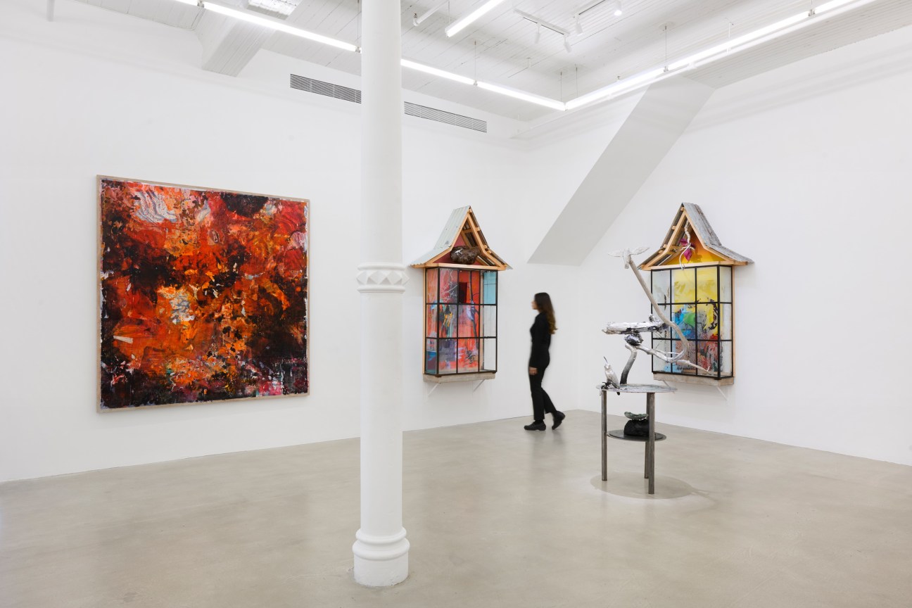 Installation view, NXTHVN Cohort 06,&nbsp;The Things Left Unsaid, James Cohan, 291 Grand St, New York, NY, May 8 - June 21, 2025.