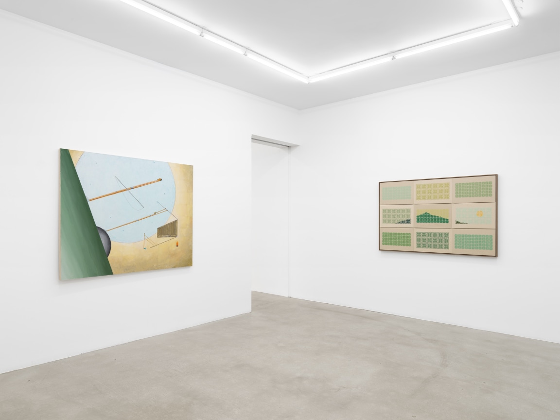 Installation view, Arcadia and Elsewhere, James Cohan, 291 Grand Street, NY, January 12 - February 10, 2024